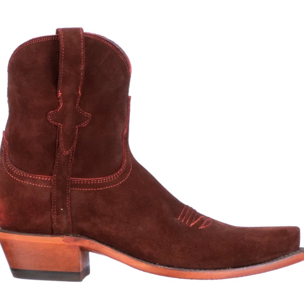 *ON TREND* Brown Suede Lucchese Cowboy Boots